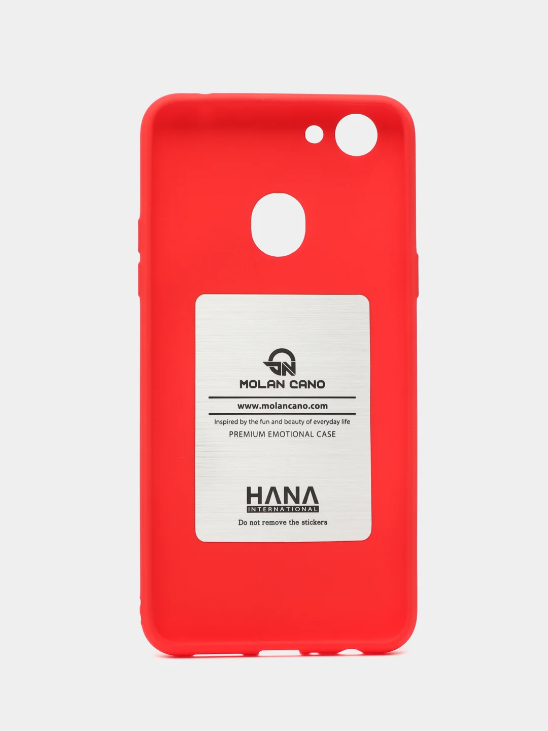 Красный силиконовый чехол для Oppo A79 бампер Hana Molan Cano для смартфона