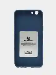 Синий силиконовый чехол для Oppo A59 бампер Hana Molan Cano для смартфона