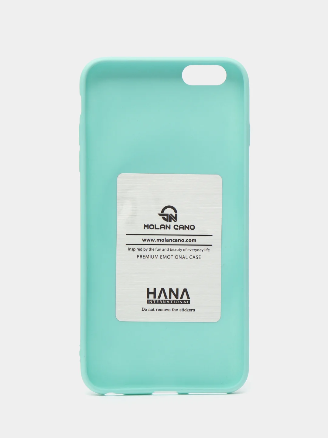 Бирюзовый силиконовый чехол для Apple iPhone 6+ / 6s Plus бампер Hana Molan Cano для смартфона