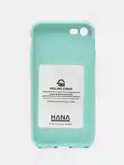 Бирюзовый силиконовый чехол для Apple iPhone 7 / 8 бампер Hana Molan Cano для смартфона