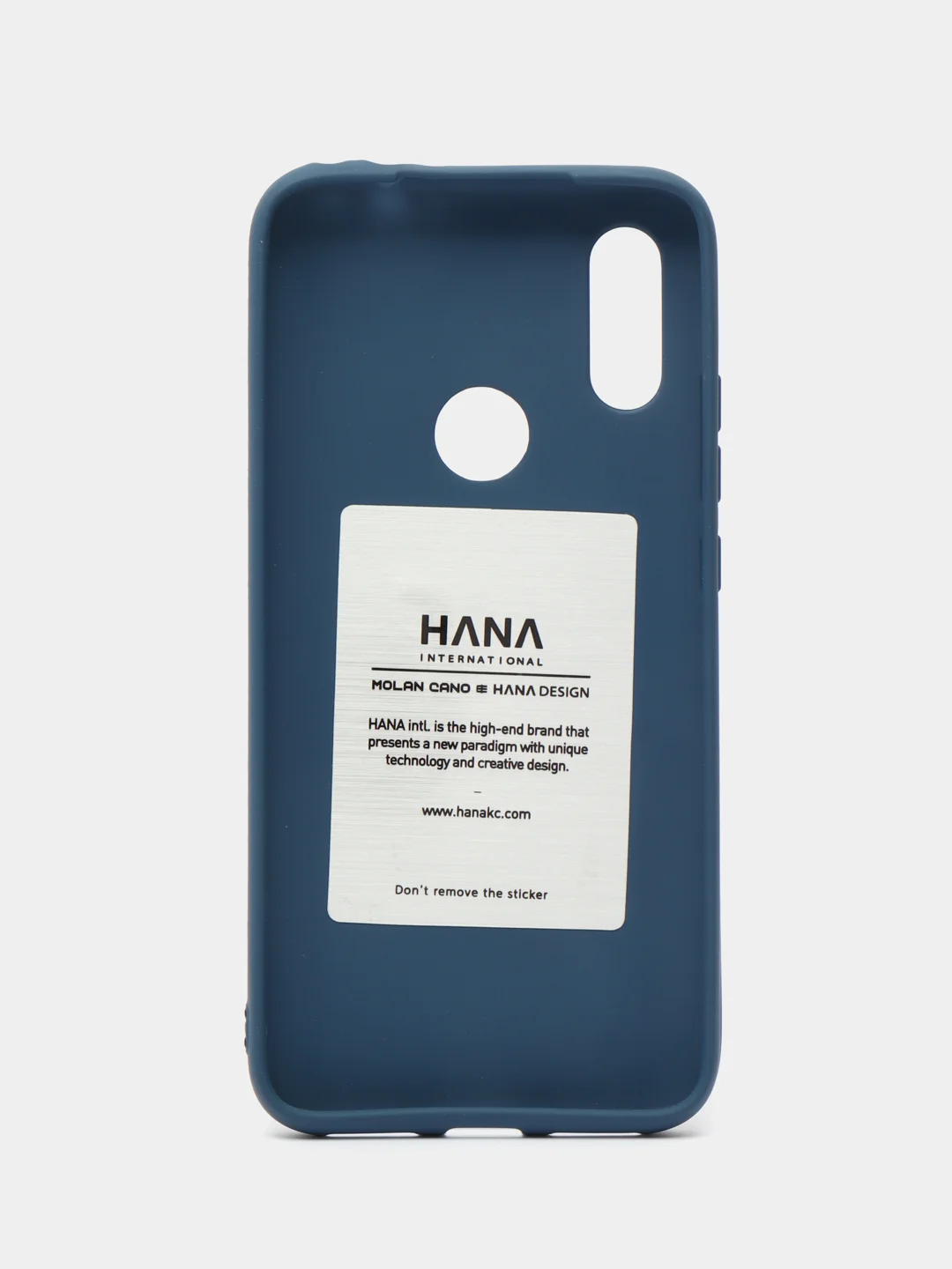 Синий силиконовый чехол для Xiaomi Redmi 7 бампер Hana Molan Cano для смартфона