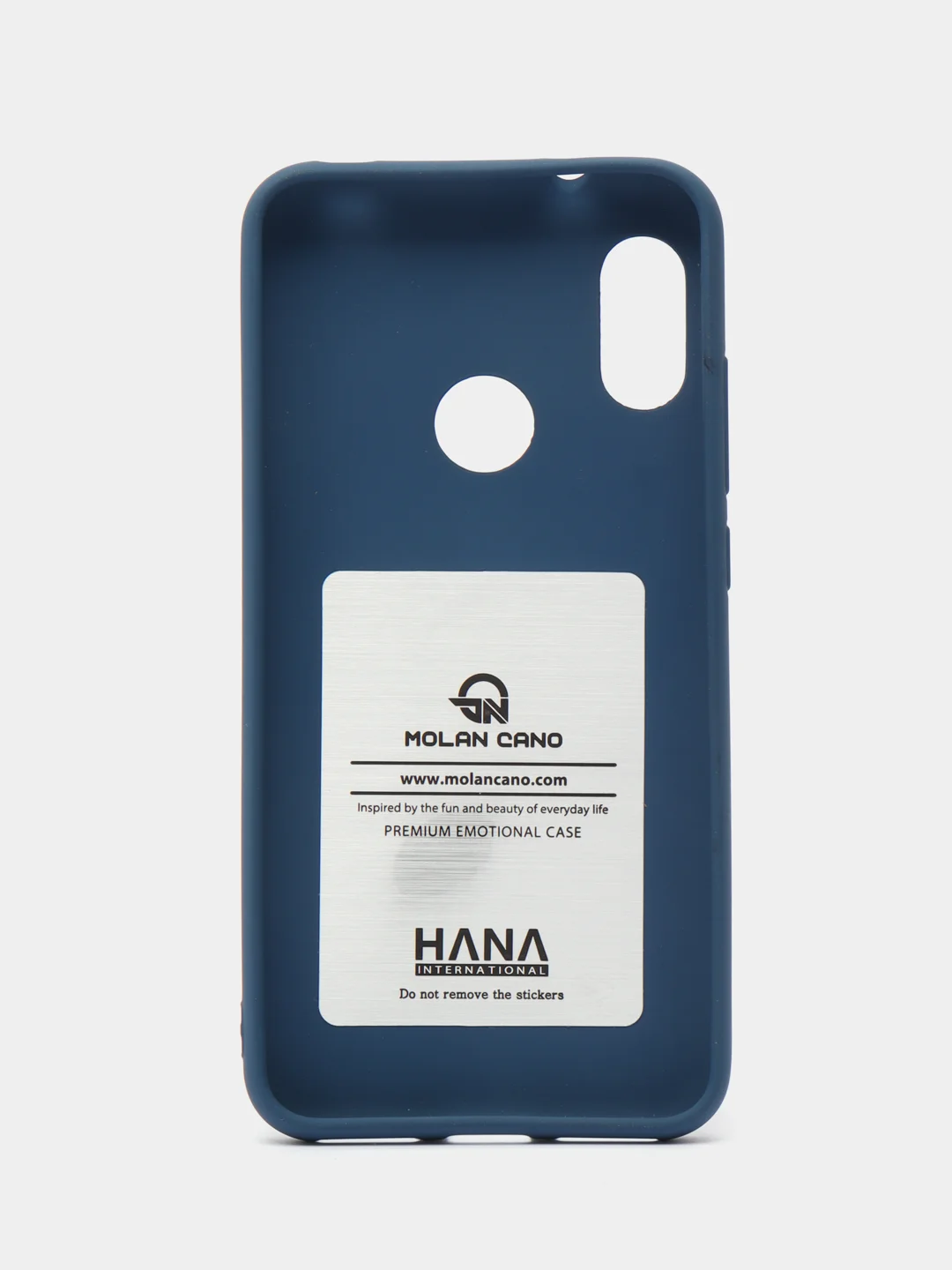 Синий силиконовый чехол для Xiaomi Redmi 6 Pro, Mi A2 Lite Hana Molan Cano для смартфона