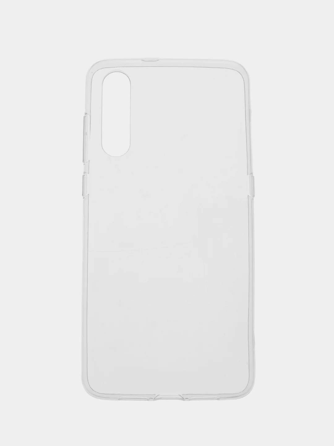 Прозрачный чехол силиконовый для Xiaomi Mi 9 накладка бампер прозрачный / черный