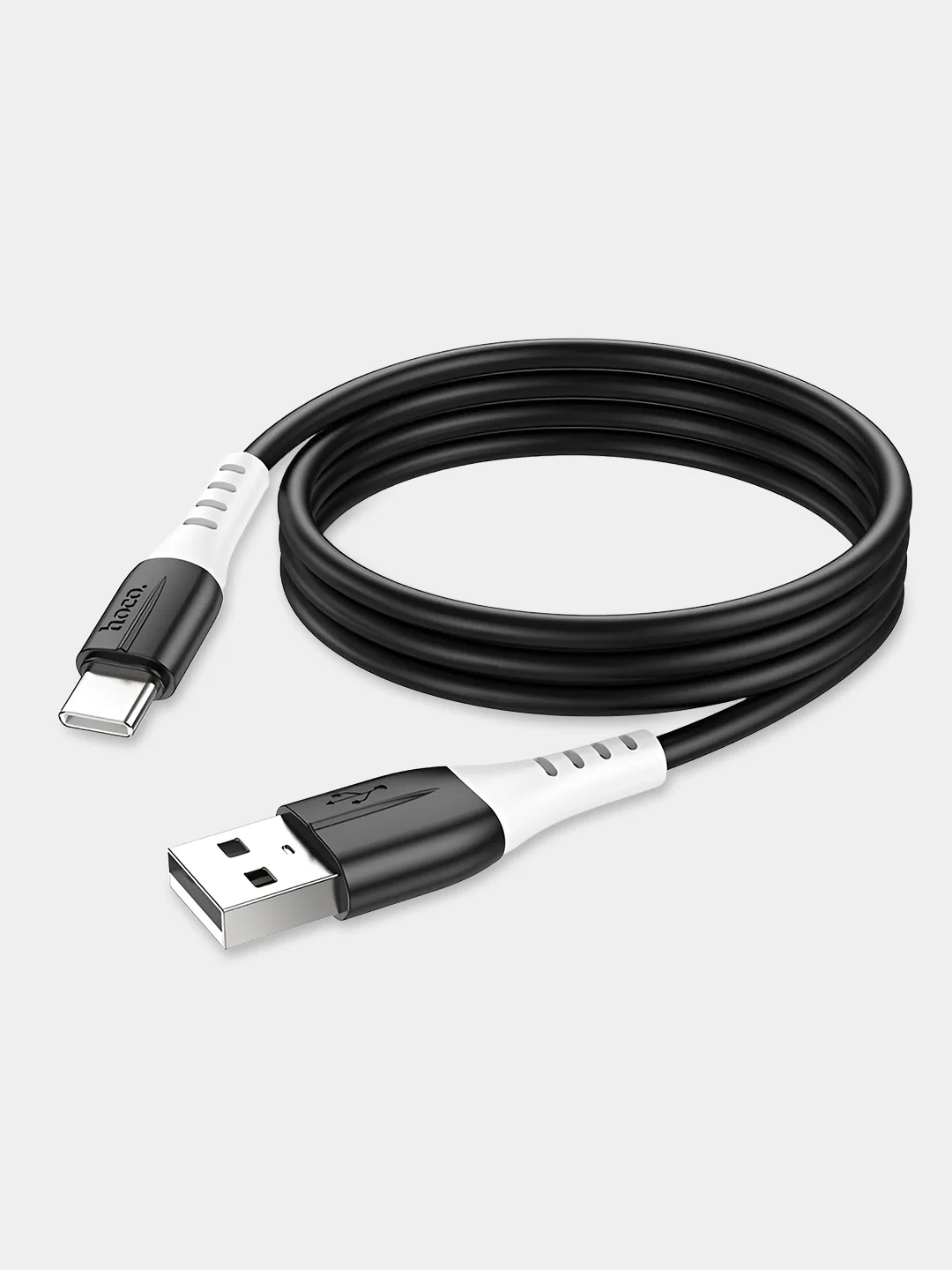 Черный кабель X82, Type-C, USB, быстрая зарядка
