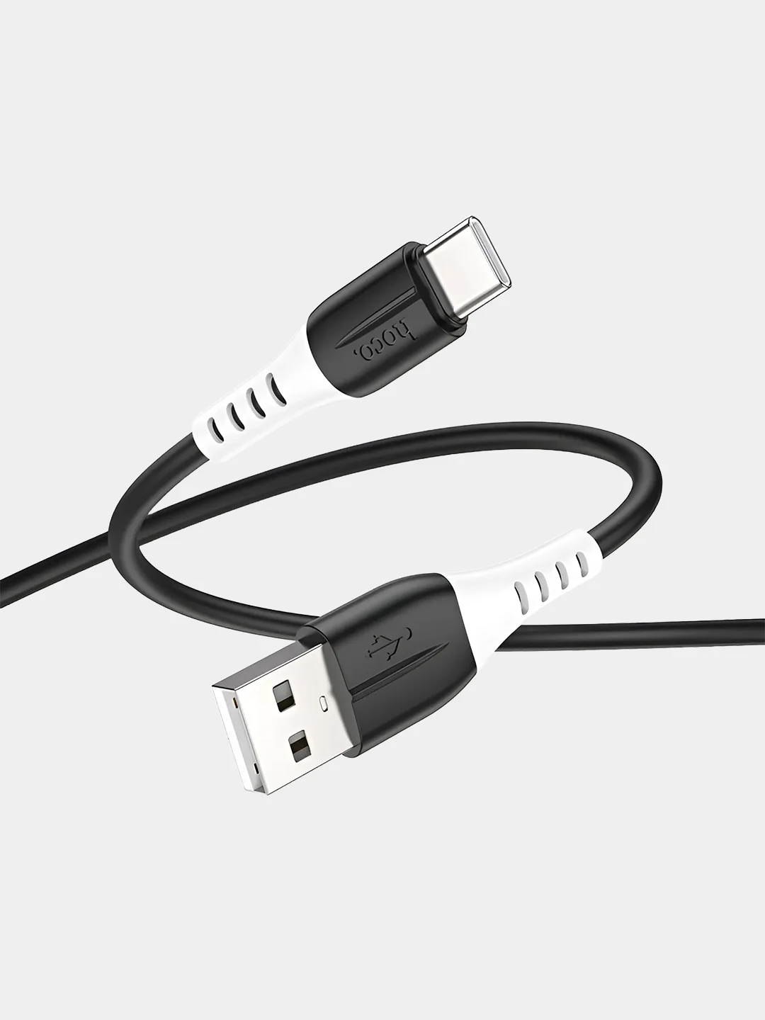 Черный кабель X82, Type-C, USB, быстрая зарядка