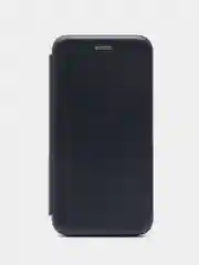 Синий чехол-книжка с визитницей для Xiaomi Redmi Note 6, Note 6 Pro с отделом для карточки