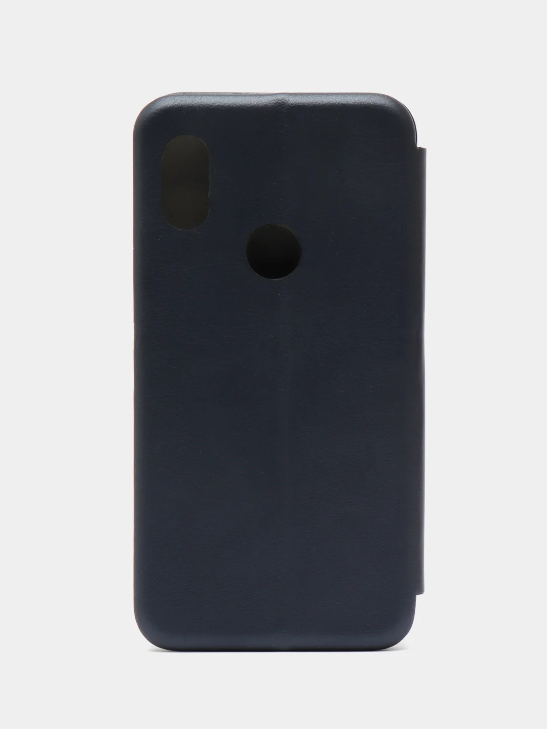Синий чехол-книжка с визитницей для Xiaomi Redmi Note 6, Note 6 Pro с отделом для карточки