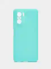 Бирюзовый чехол для Xiaomi Poco F3 / Xiaomi Redmi K40 Pro силиконовый матовый