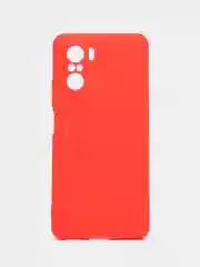 Красный чехол для Xiaomi Poco F3 / Xiaomi Redmi K40 Pro силиконовый матовый