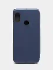 Синий чехол-книжка на Xiaomi Redmi 6 Pro / Mi A2 Lite (Сяоми Редми 6 Про, Ми А2 лайт)