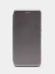 Серебряный чехол-книжка на Xiaomi Redmi 6 Pro / Mi A2 Lite (Сяоми Редми 6 Про, Ми А2 лайт)