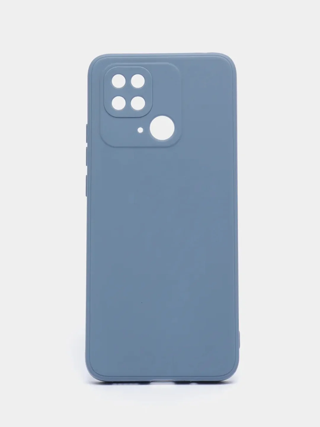 Серый меланж чехол для Xiaomi Redmi 10C, Redmi 10c NFC, Poco C40