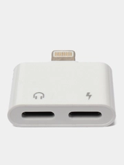 Аудио-переходник адаптер Lightning на Lightning to Lightning KIN KY-184 для iphone