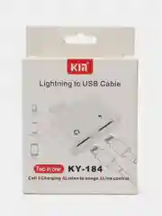 Аудио-переходник адаптер Lightning на Lightning to Lightning KIN KY-184 для iphone