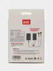 Аудио-переходник адаптер Lightning на Lightning to Lightning KIN KY-184 для iphone