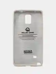 Серый силиконовый чехол для Samsung Galaxy Note 4 / SM-N910 бампер Hana Molan Cano для смартфона