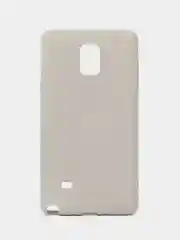 Серый силиконовый чехол для Samsung Galaxy Note 4 / SM-N910 бампер Hana Molan Cano для смартфона