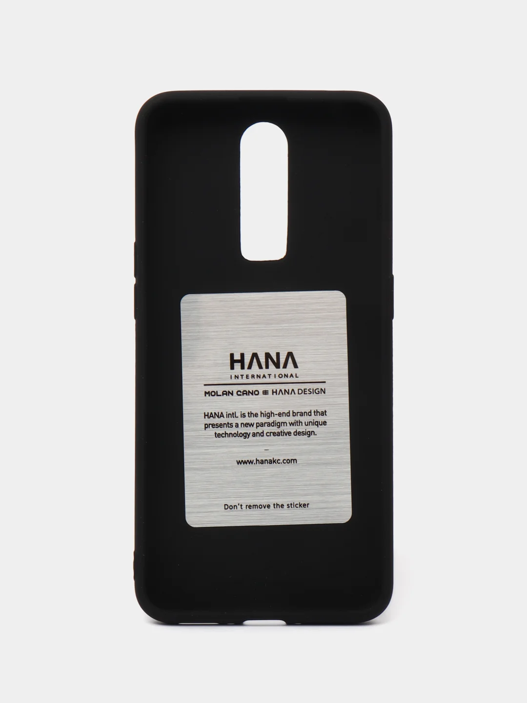 Черный силиконовый чехол для Oppo R17 Pro бампер Hana Molan Cano для смартфона