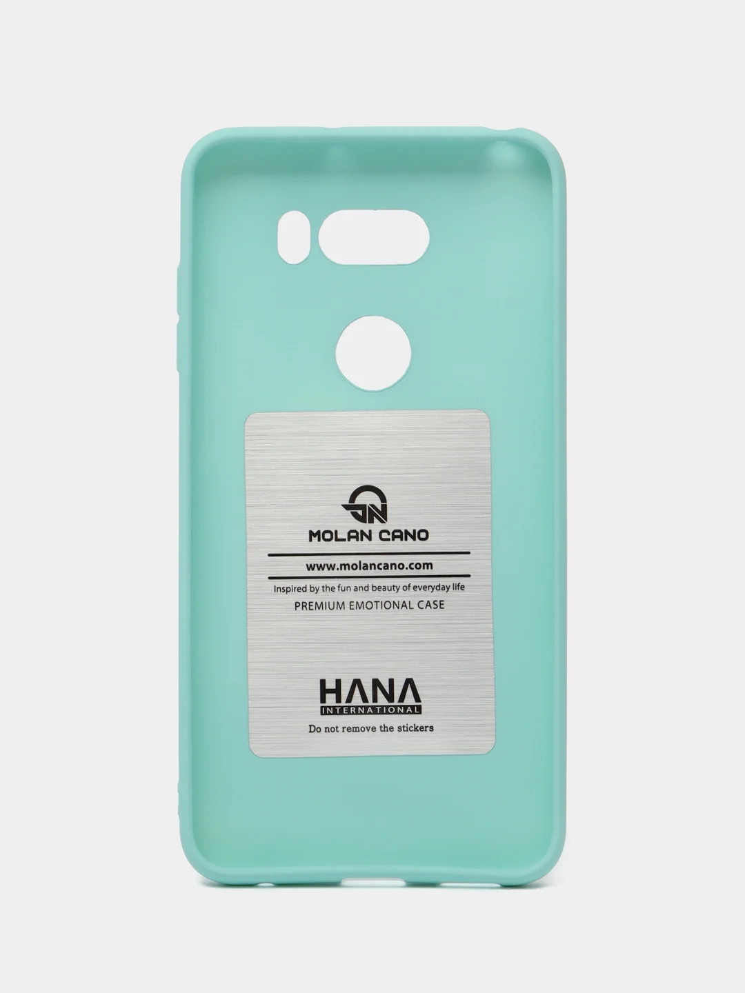 Бирюзовый силиконовый чехол для LG V30, V30+ бампер Hana Molan Cano для смартфона