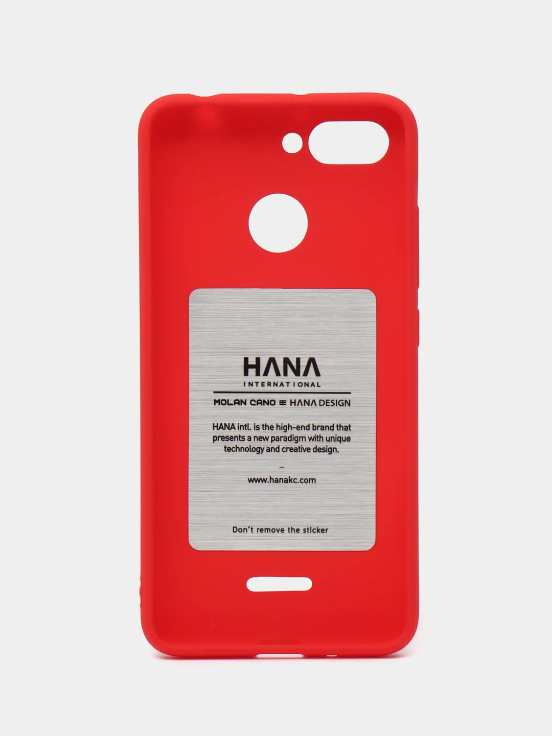 Красный силиконовый чехол для Xiaomi Redmi 6, Redmi 6A бампер Hana Molan Cano для смартфона