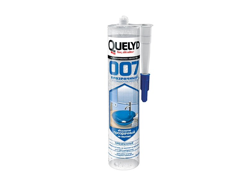 Келид 007 Crystal Clear, клей-герметик, прозрачный, 300 г