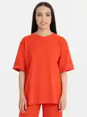 Коралловый спортивный костюм женский
