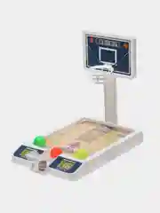 Белый детская игра настольный баскетбол, баскетбол катапульта, карманный баскетбол