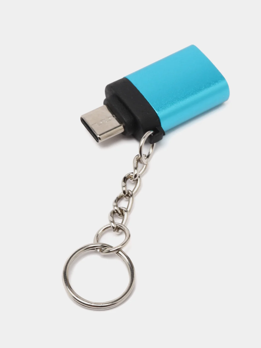 Голубой переходник Адаптер OTG с USB 3.0 на Type-C, для Смартфонов, для Ноутбуков, для Флешек