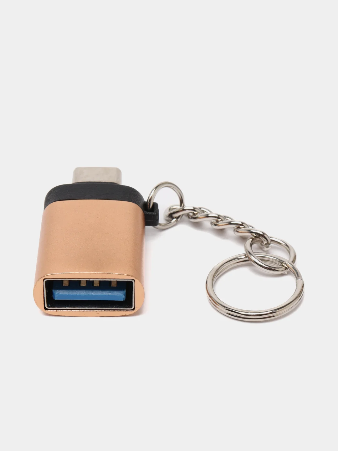 Золотой переходник Адаптер OTG с USB 3.0 на Type-C, для Смартфонов, для Ноутбуков, для Флешек