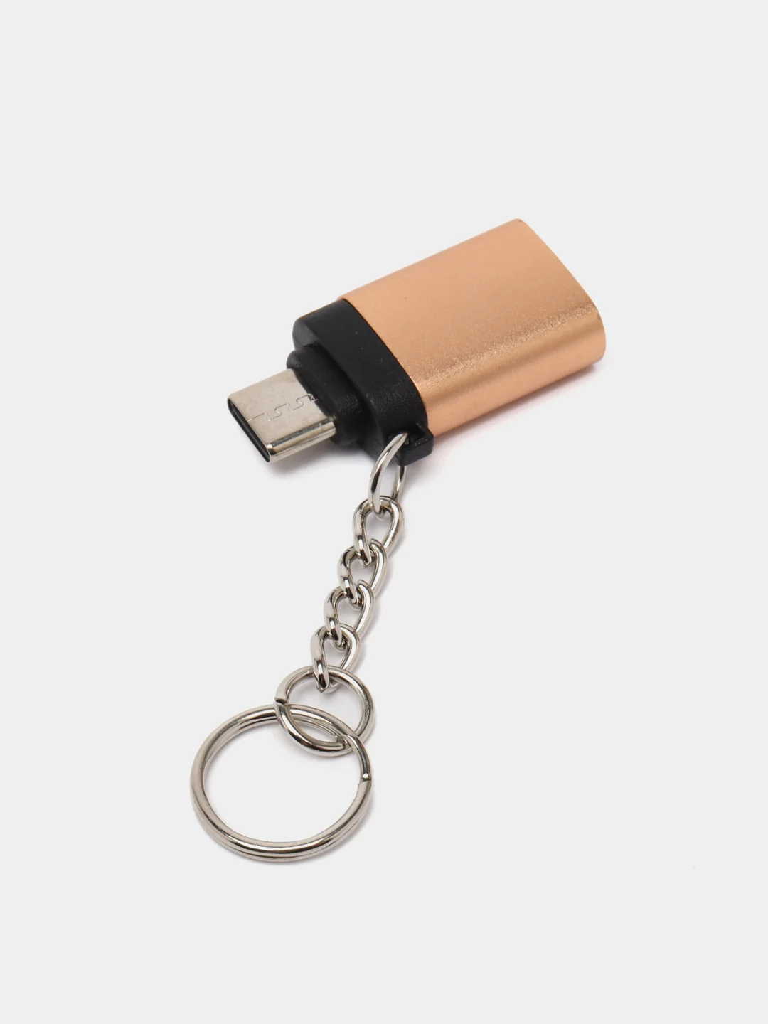 Золотой переходник Адаптер OTG с USB 3.0 на Type-C, для Смартфонов, для Ноутбуков, для Флешек