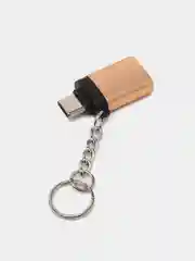 Золотой переходник Адаптер OTG с USB 3.0 на Type-C, для Смартфонов, для Ноутбуков, для Флешек