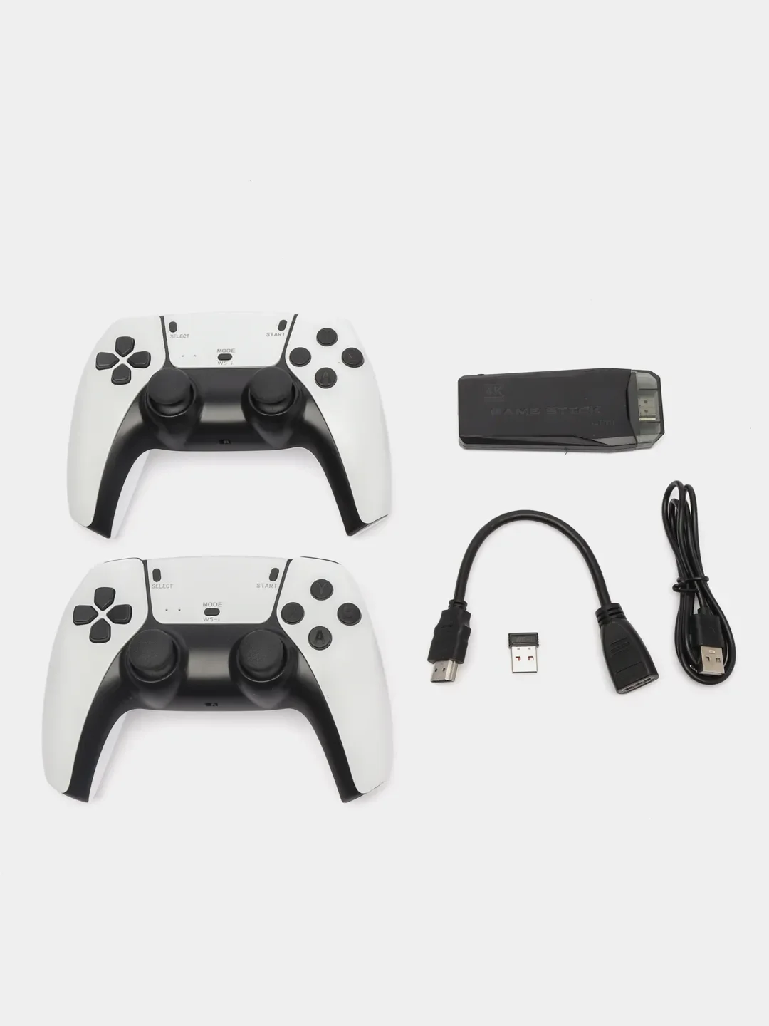 Белый игровая приставка Game Stick Lite, 64 / 32 Гб, со встроенными играми