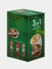 Кофейный напиток Жокей "Классический", 3в1, растворимый, 10 пакетиков, 120 г