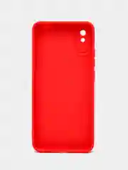 Красный чехол цветной для Xiaomi Redmi 9, 9A, 9C, 10, 10C, Redmi 12, 12C, Poco C40 силиконовый