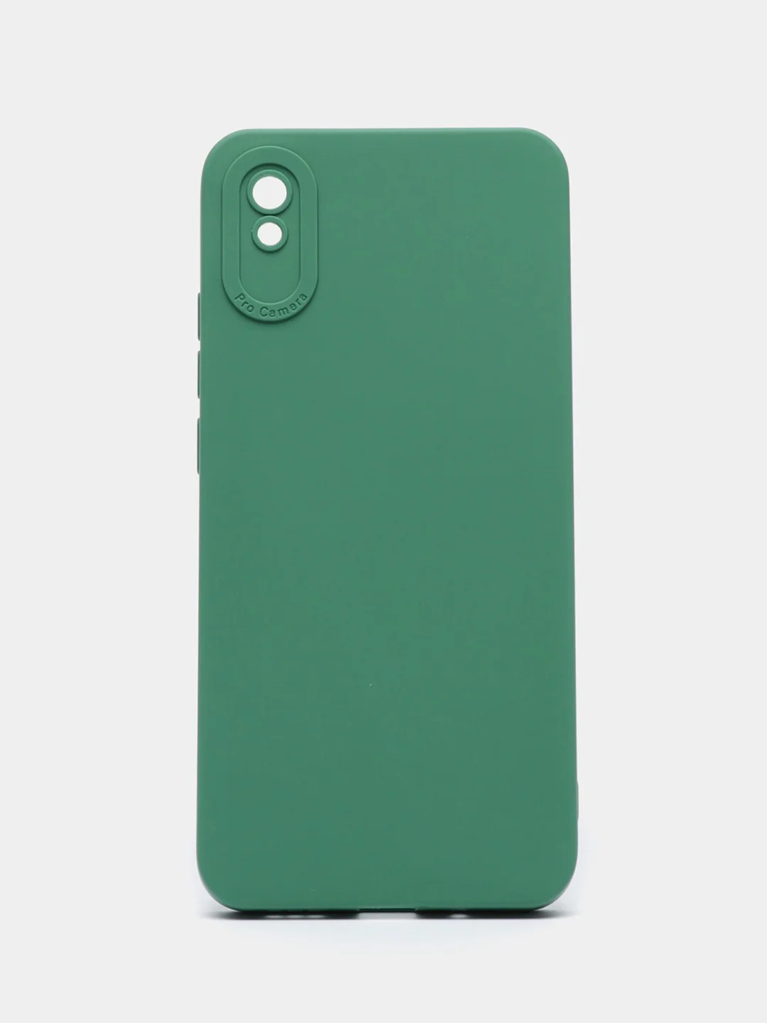 Зеленый чехол цветной для Xiaomi Redmi 9, 9A, 9C, 10, 10C, Redmi 12, 12C, Poco C40 силиконовый