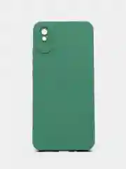 Зеленый чехол цветной для Xiaomi Redmi 9, 9A, 9C, 10, 10C, Redmi 12, 12C, Poco C40 силиконовый