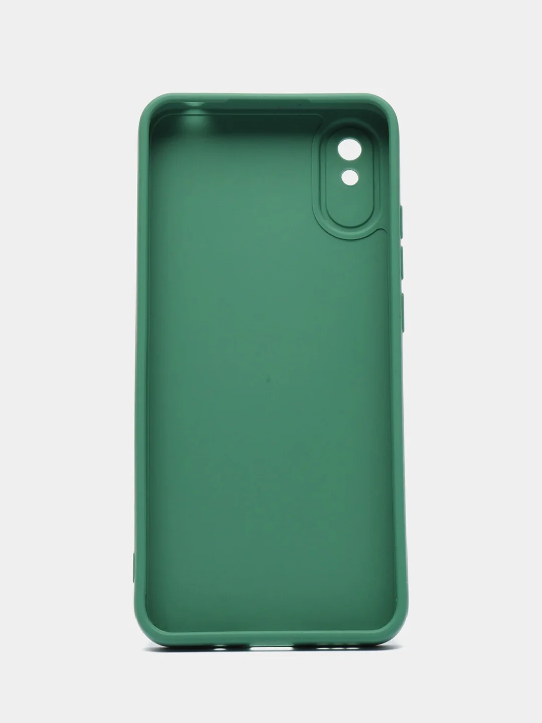 Зеленый чехол цветной для Xiaomi Redmi 9, 9A, 9C, 10, 10C, Redmi 12, 12C, Poco C40 силиконовый