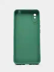 Зеленый чехол цветной для Xiaomi Redmi 9, 9A, 9C, 10, 10C, Redmi 12, 12C, Poco C40 силиконовый