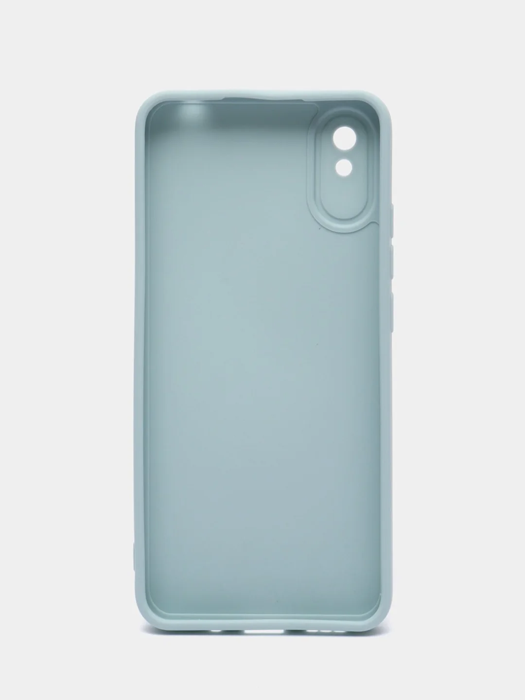 Светло-синий чехол цветной для Xiaomi Redmi 9, 9A, 9C, 10, 10C, Redmi 12, 12C, Poco C40 силиконовый
