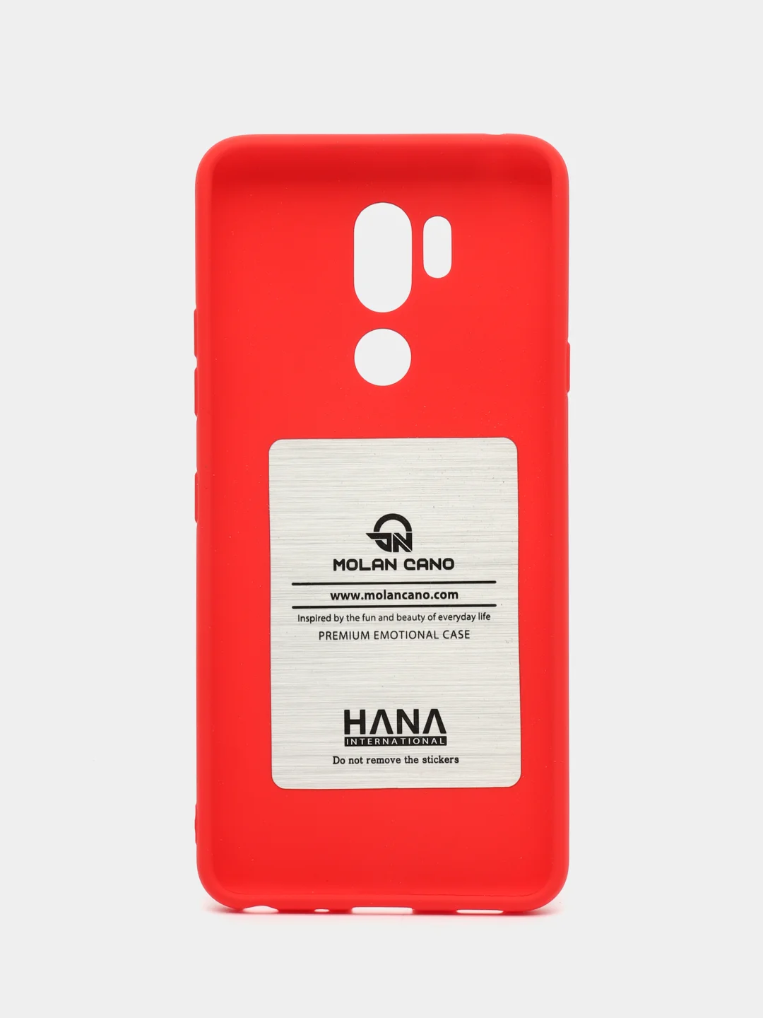Красный силиконовый чехол для LG G7 бампер Hana Molan Cano для смартфона