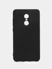 Черный чехол силиконовый для Xiaomi Redmi Note 4, Note 4X накладка бампер