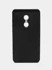 Черный чехол силиконовый для Xiaomi Redmi Note 4, Note 4X накладка бампер черный карбоновый