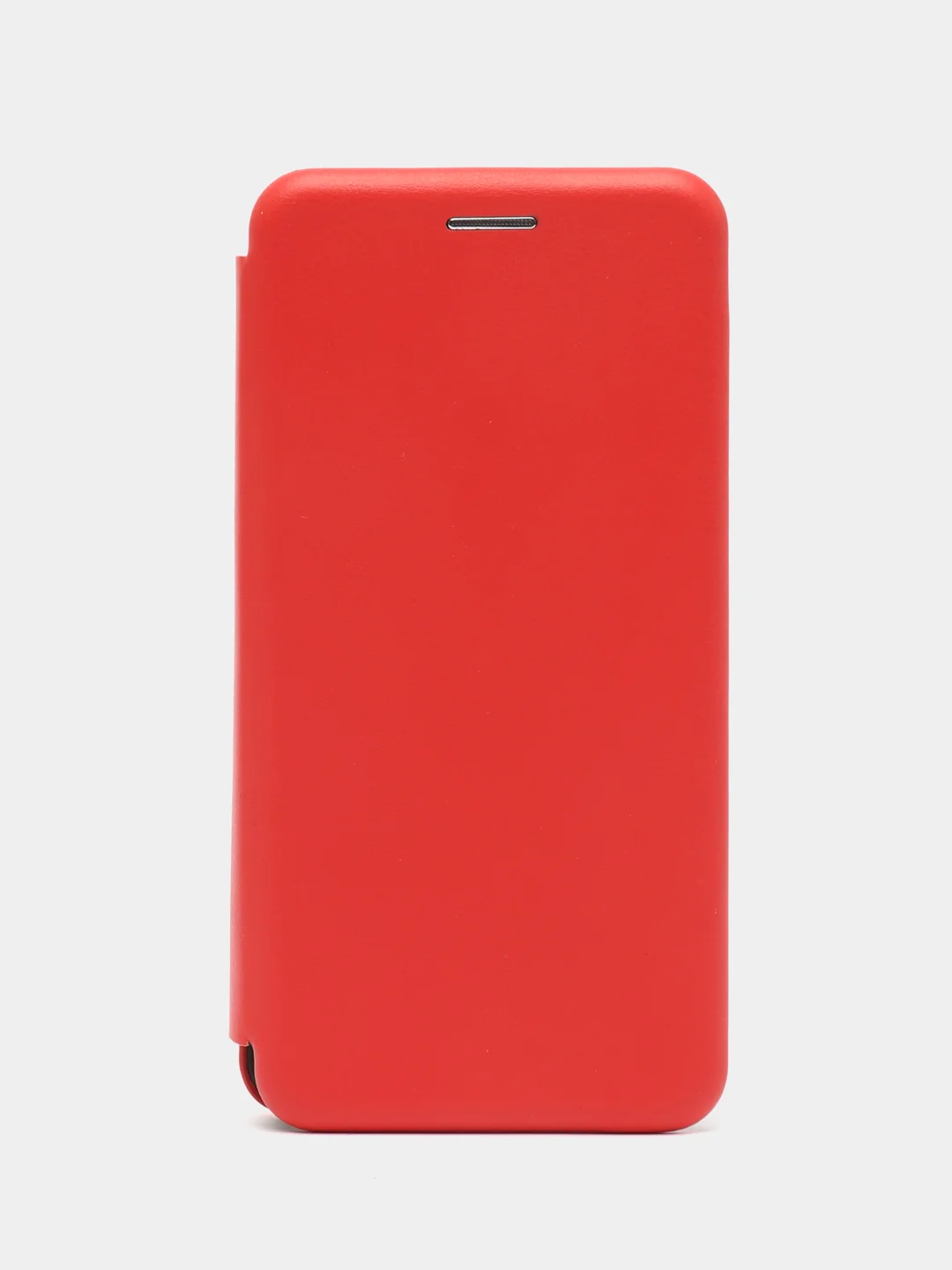 Красный чехол-книжка с визитницей для Xiaomi Redmi 6 Pro, Mi A2 Lite с отделом для карточки