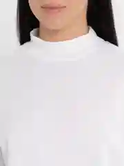 Бежевый свитшот женский утепленный