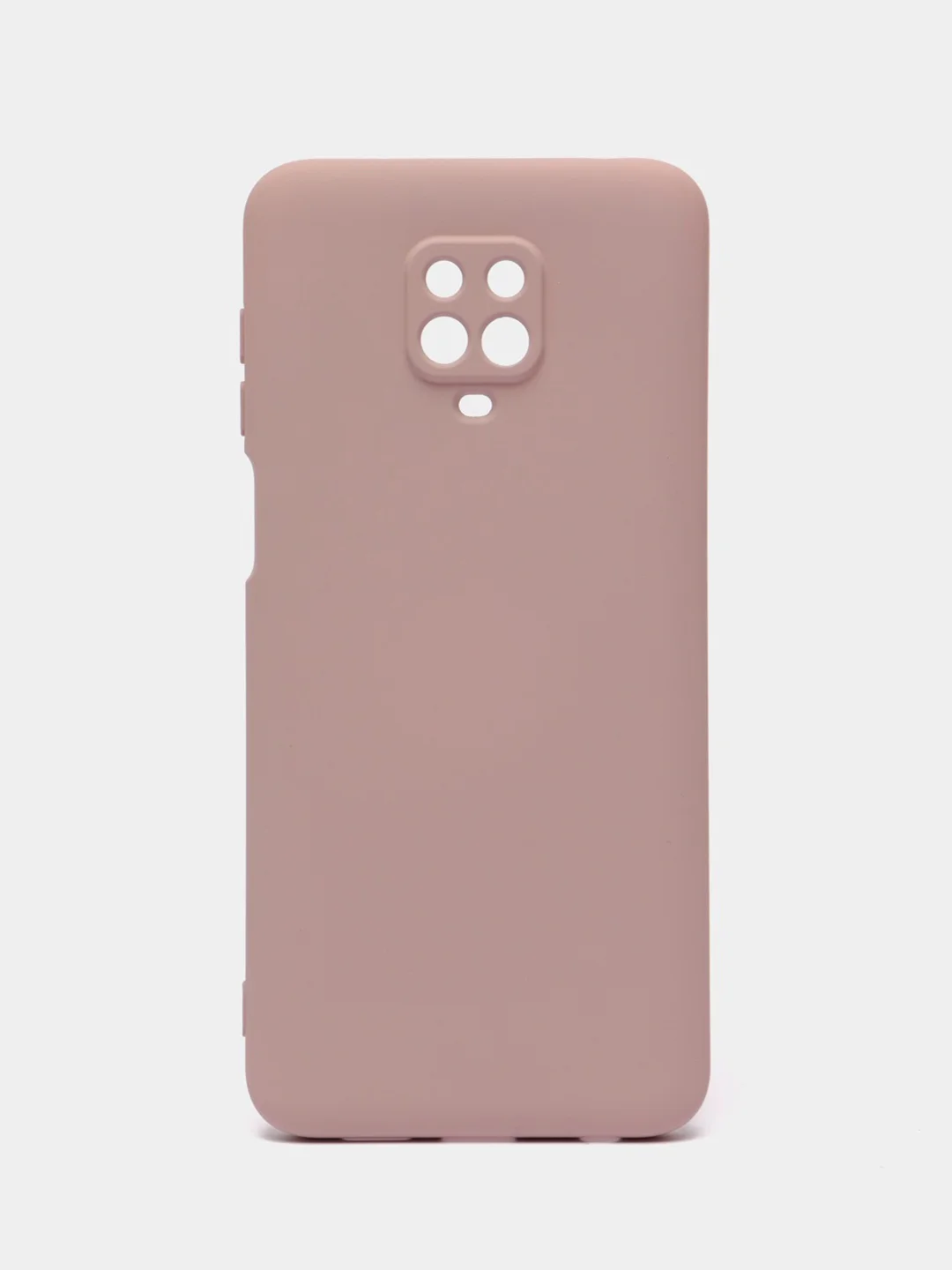 Бежевый меланж чехол Xiaomi Redmi Note 9S / Note 9 Pro / Note 9 Pro Max, Редми Нот 9 Про Макс силиконовый