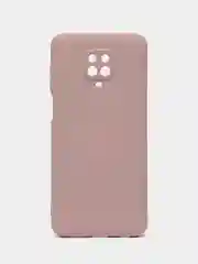 Бежевый меланж чехол Xiaomi Redmi Note 9S / Note 9 Pro / Note 9 Pro Max, Редми Нот 9 Про Макс силиконовый