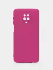 Пурпурный чехол Xiaomi Redmi Note 9S / Note 9 Pro / Note 9 Pro Max, Редми Нот 9 Про Макс силиконовый