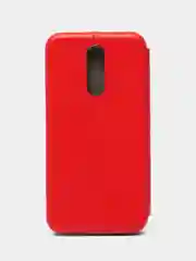 Красный чехол книжка на Xiaomi Redmi 8, Сяоми Редми 8