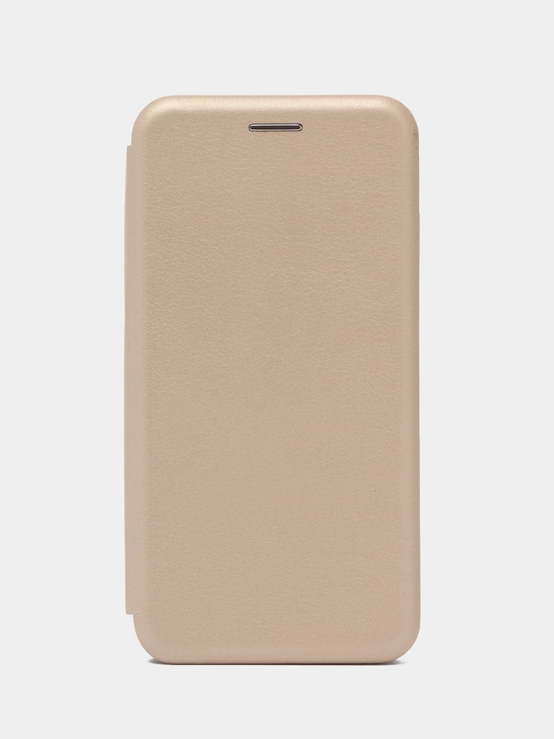 Золотой чехол-книжка с визитницей для Xiaomi Redmi 6 полная защита телефона с отделом для карточки