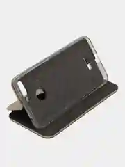 Золотой чехол-книжка с визитницей для Xiaomi Redmi 6 полная защита телефона с отделом для карточки